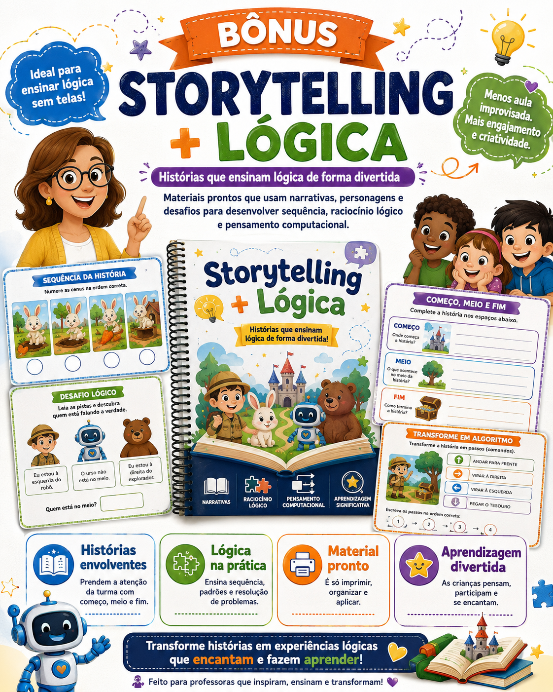 Bônus Storytelling + Lógica